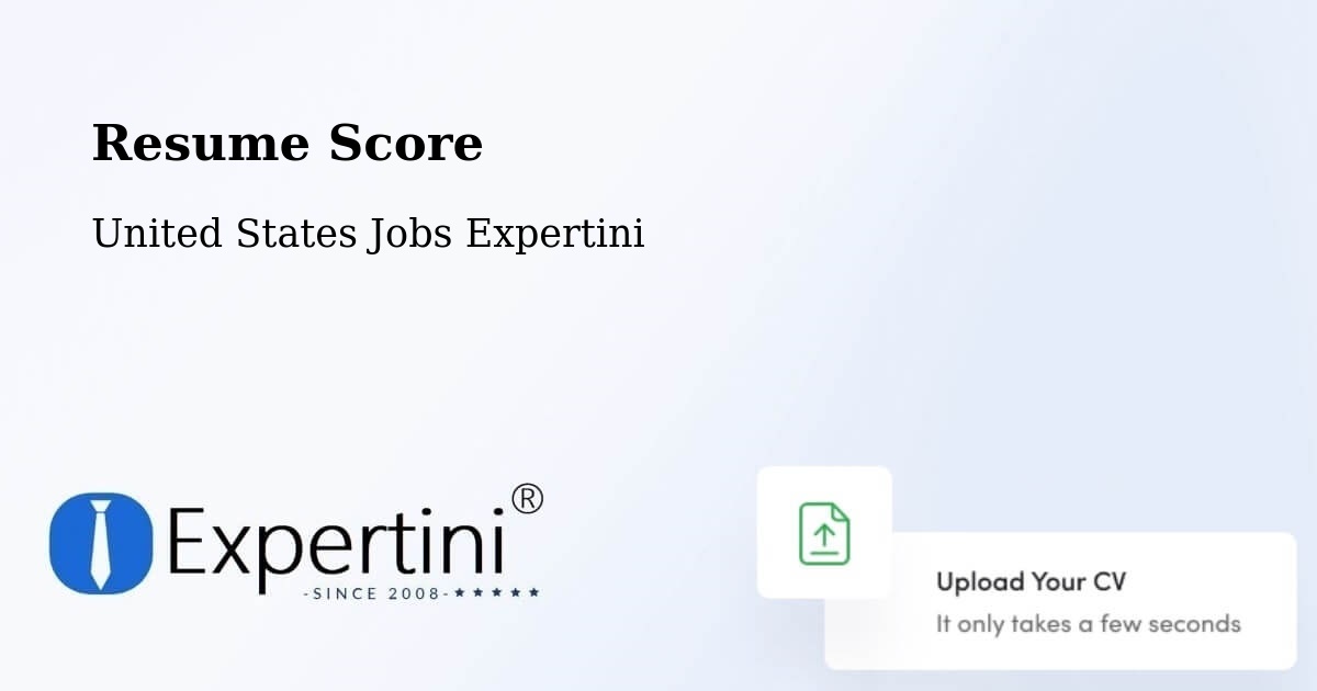 Resume Score & Job Description Match Tool – Boston - United States Jobs Expertini